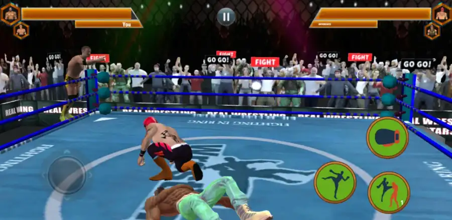 Groovy Real Wrestling Fight SellUnitySourceCode