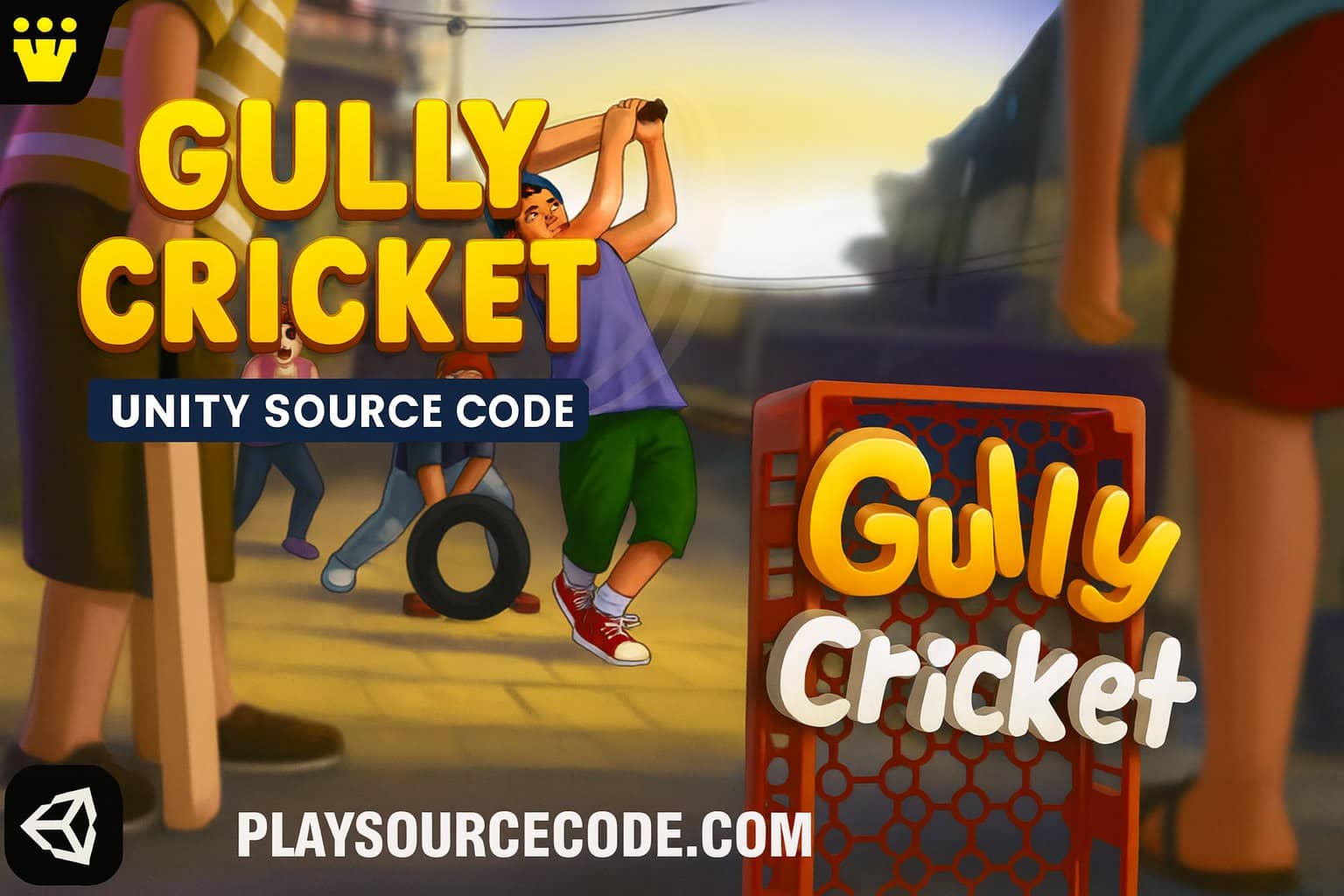Gully Cricket Unity Source code