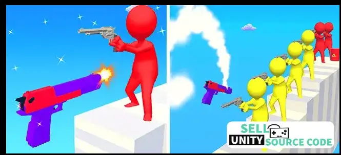 Gun Master Shooting Sprint SellUnitySourceCode