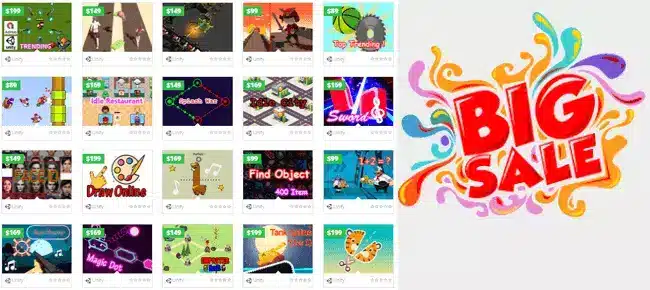 GVT Studio’s Spring Mega Bundle Sale: 20 Games SellUnitySourceCode 
