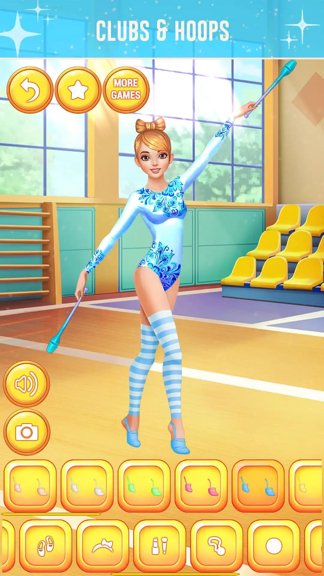 Gymnastics Girls Dress Up Game Unity Game screenshot 5