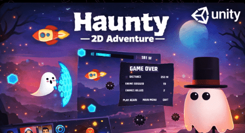 Haunty – 2D Endless Runner Arcade Game