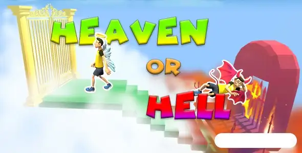 Heaven or Hell 3D SellUnitySourceCode