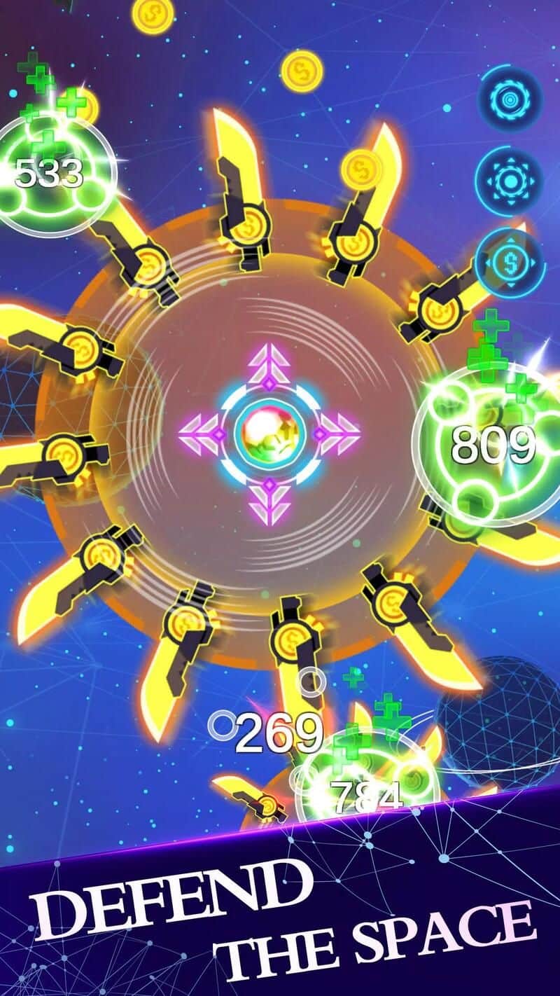 Helix Blast - Space War Defense Unity Code Version Unity 6 screenshot 5