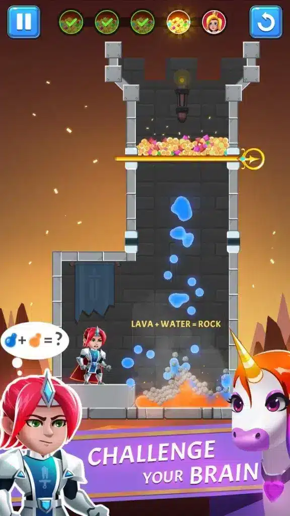 Hero Rescue - Pin Puzzle - Pul SellUnitySourceCode  screenshot 4