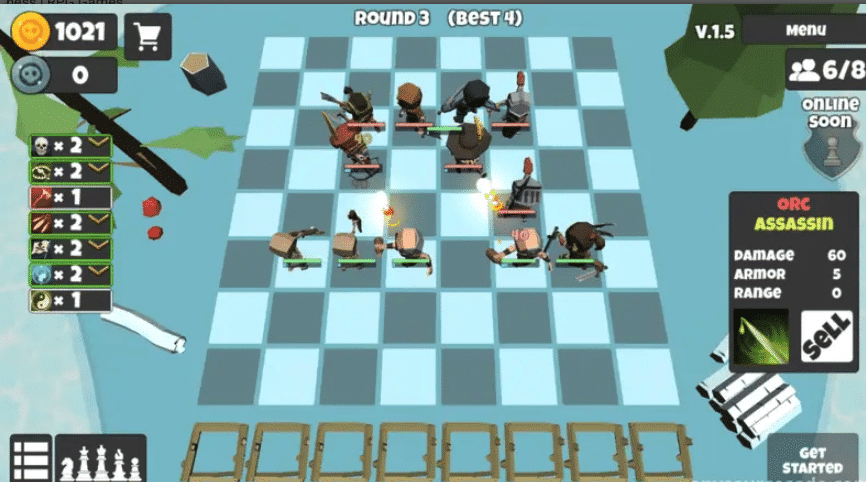 Heroes Auto Chess: Offline Strategy RPG Auto-Battler Unity Source Code screenshot 3