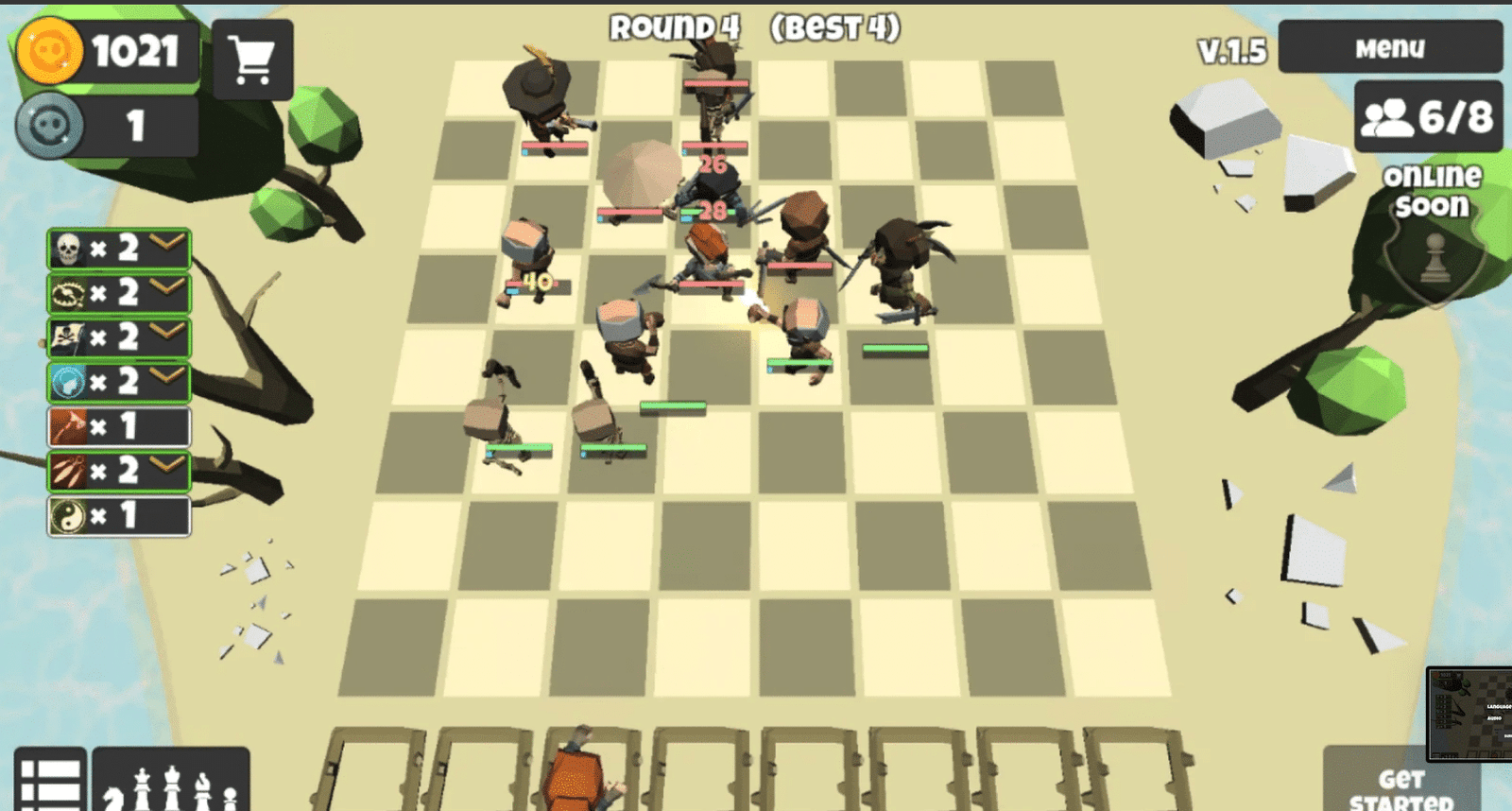 Heroes Auto Chess: Offline Strategy RPG Auto-Battler Unity Source Code screenshot 4