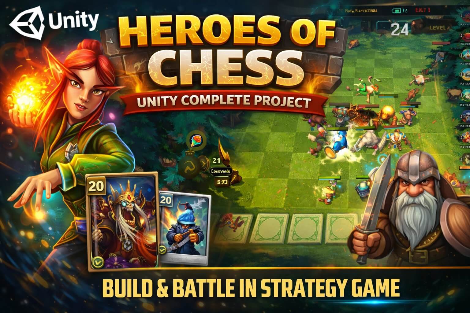 Heroes of Chess Unity Complete Project