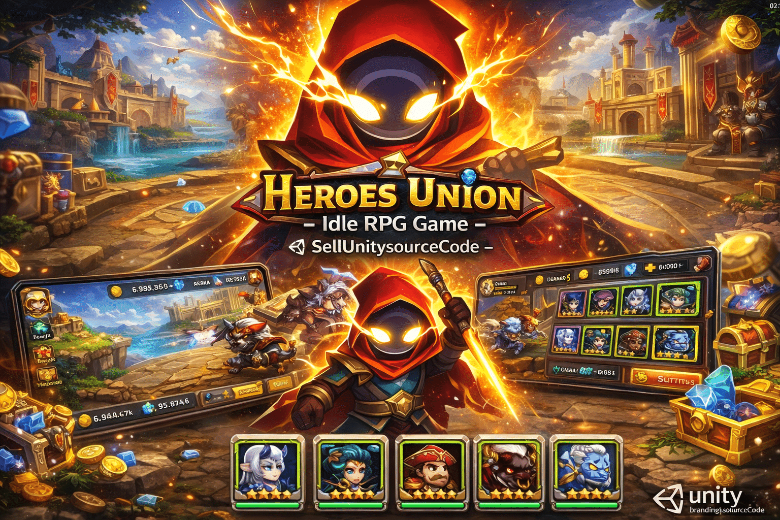 Heroes Union – Idle RPG game