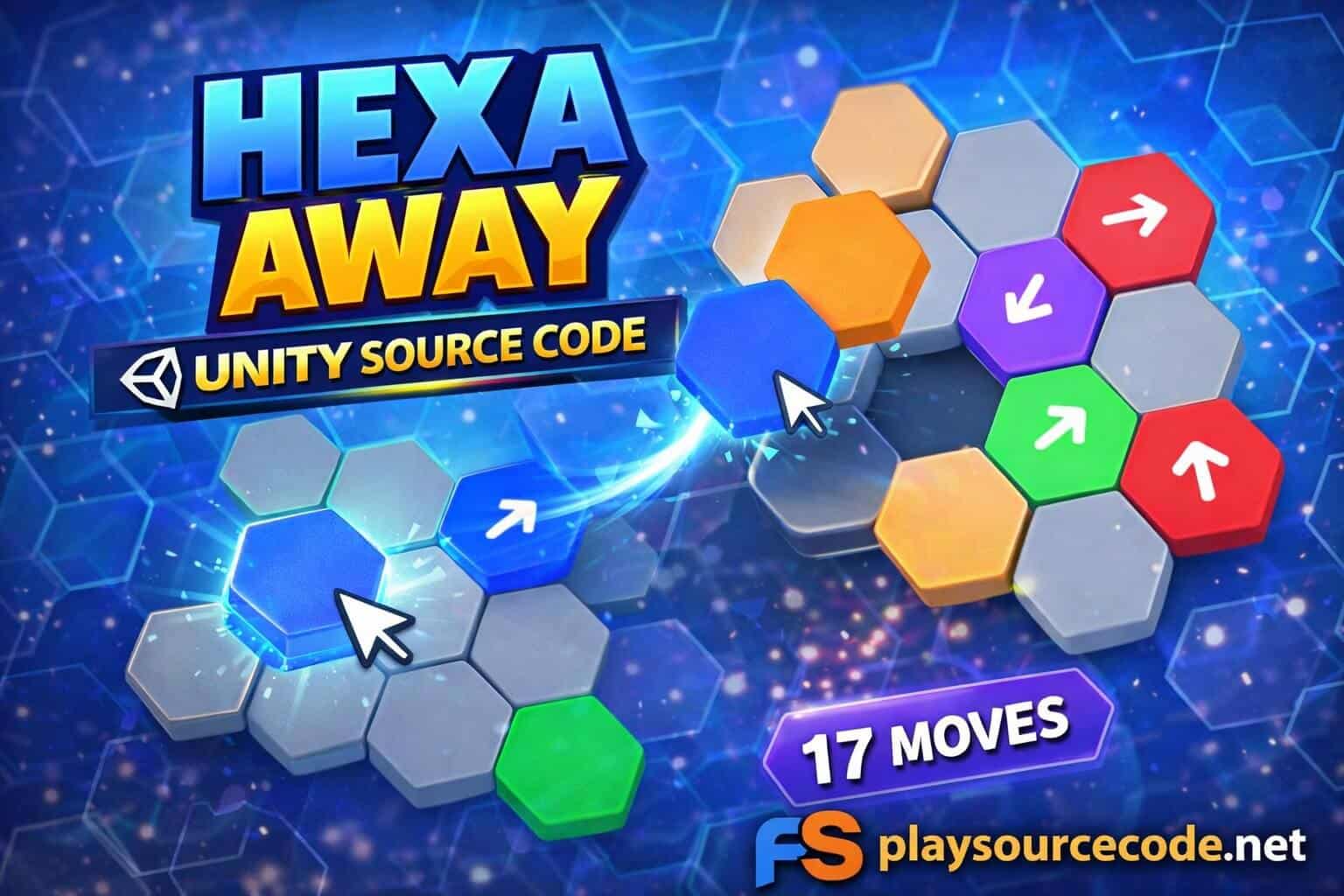 Hexa Away  Hyper-Casual Unity Game