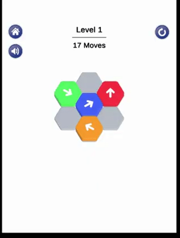 Hexa Away  Hyper-Casual Unity Game screenshot 2