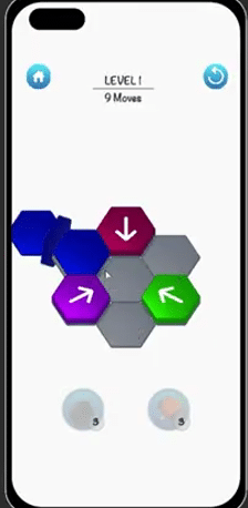 Hexa Puzzle Escape screenshot 3