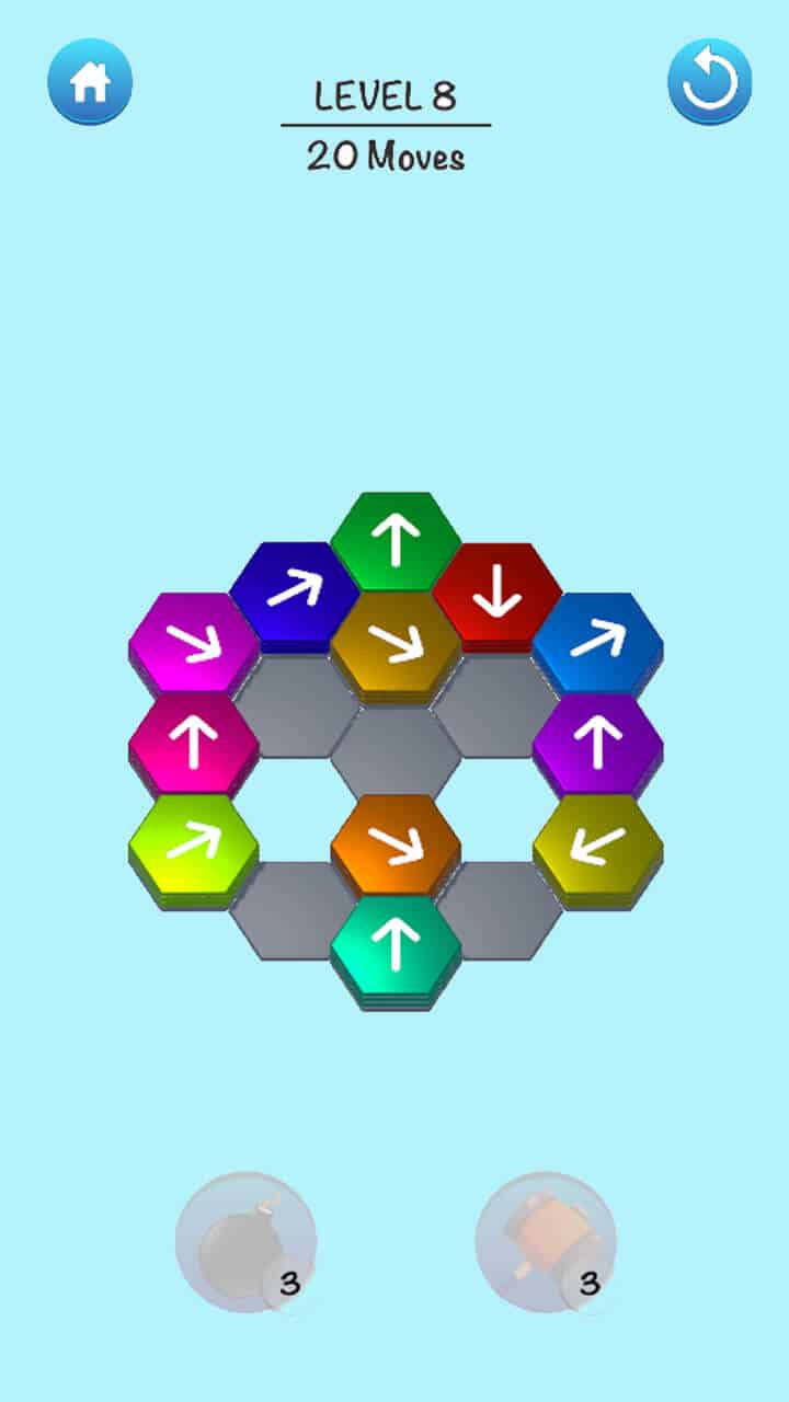 Hexa Puzzle Escape Unity Game screenshot 4