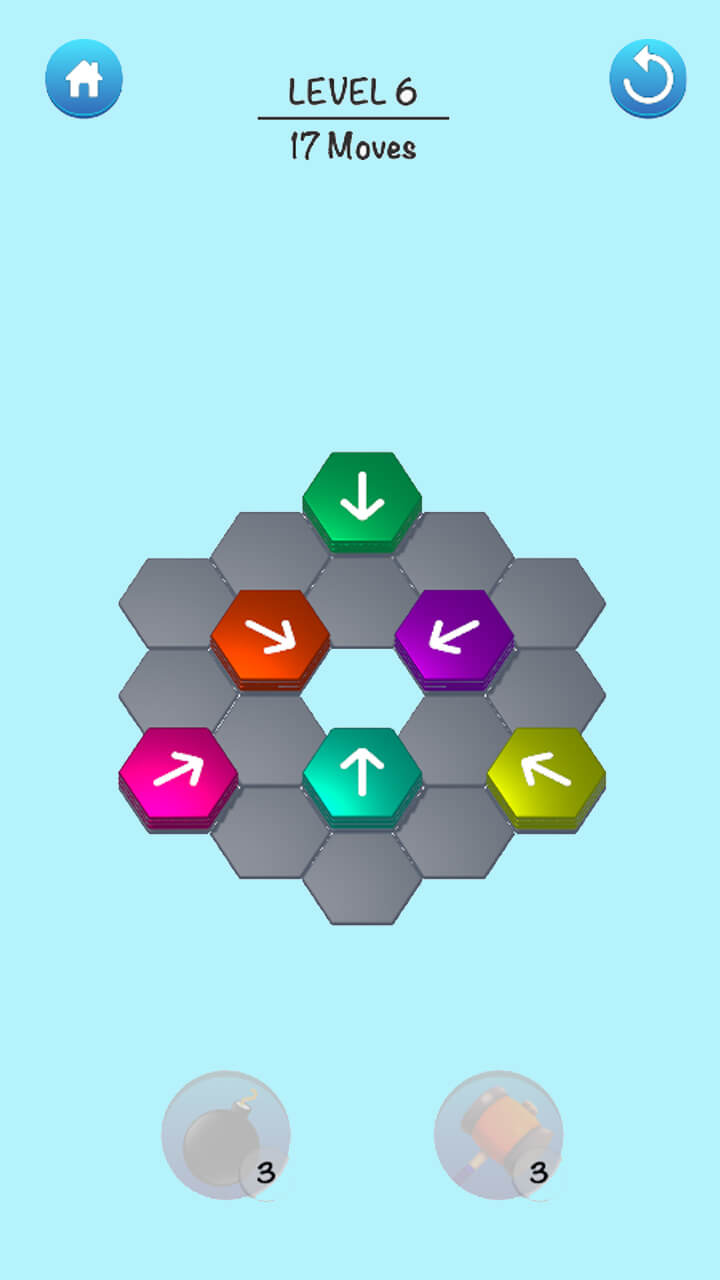 Hexa Puzzle Escape Unity Game screenshot 5