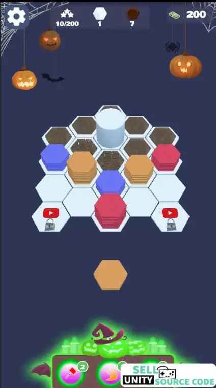 Hexa Sort Puzzle3D. SellUnitySourceCode screenshot 5