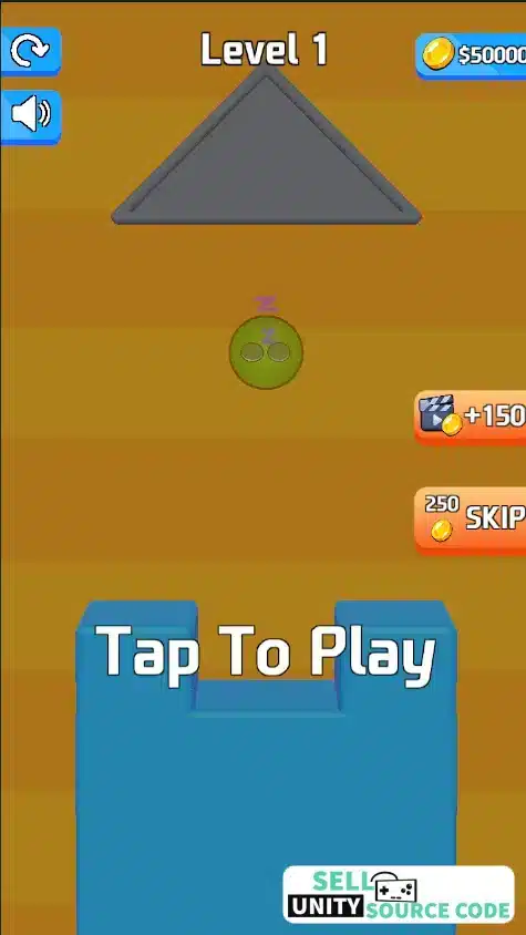 Hide Ball Brain Teaser 3D Game SellUnity Source Code screenshot 5