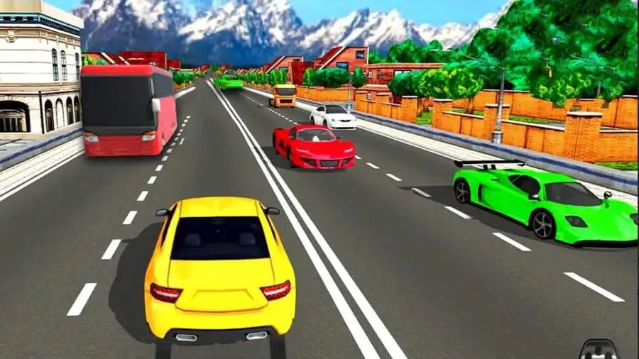   Highway Car Racing : Traffic Racer SellUnitySourceCode screenshot 4