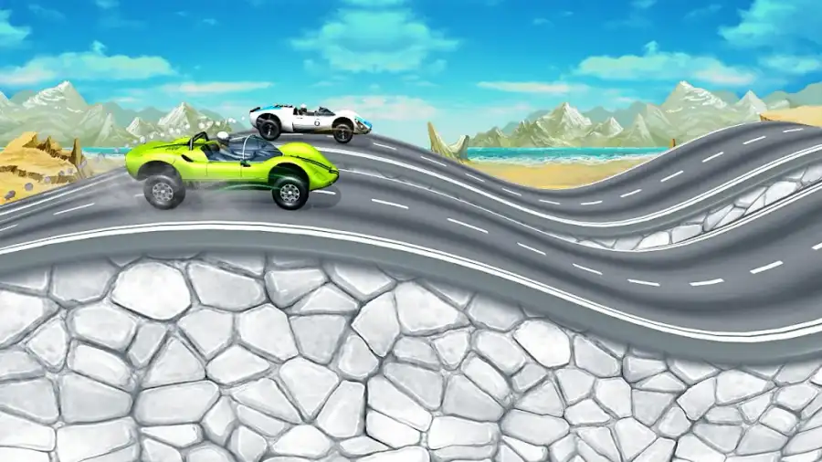 Hill Racer 2 - Multiplayer SellUnitySourceCode screenshot 3