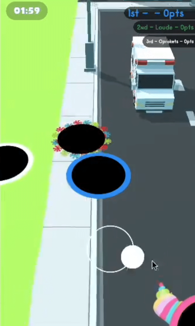 Hole.io 3D Game Buy Unity Source Code screenshot 2