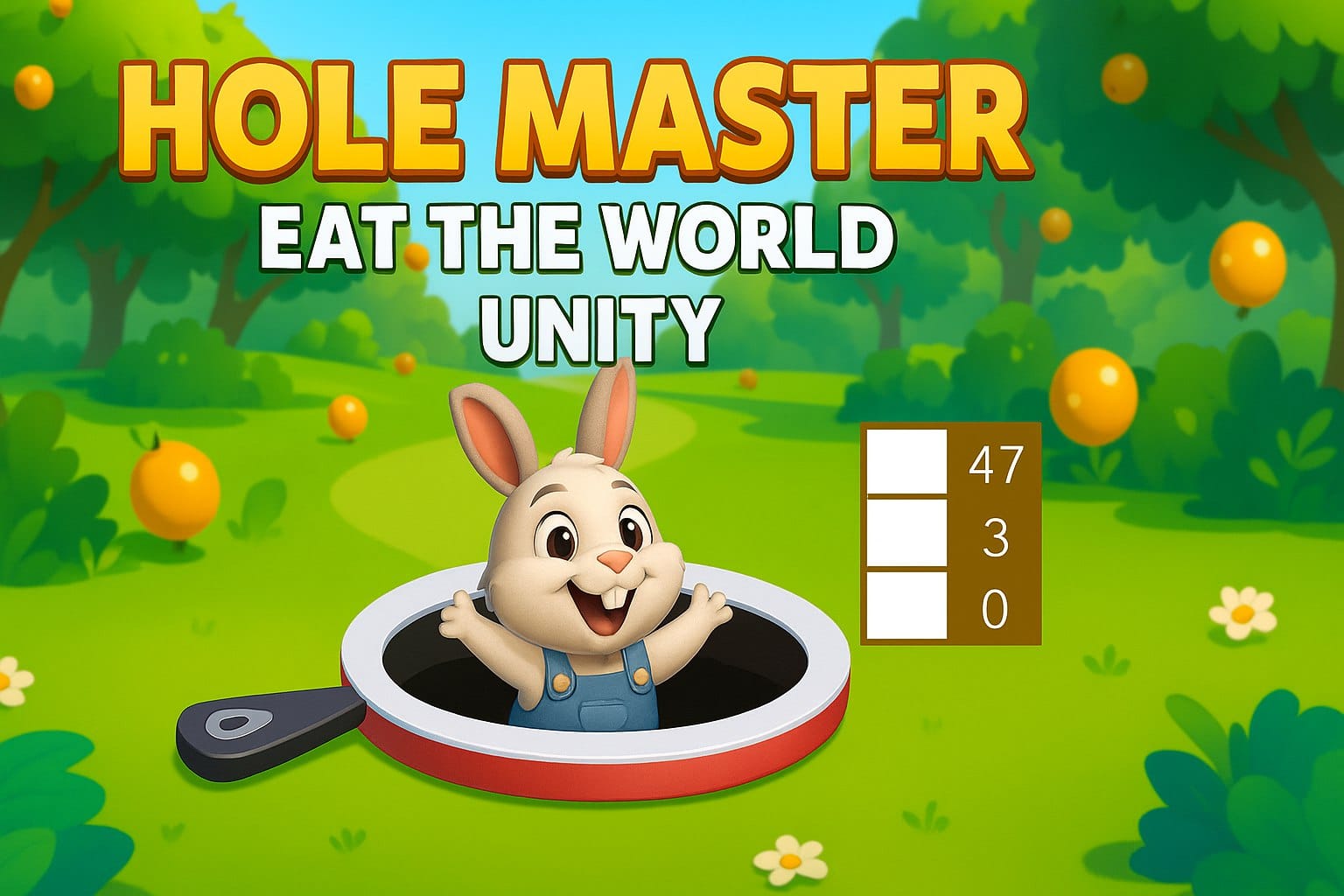 Hole Master Eat The World – Ready to Publish Unity Game Source Code
