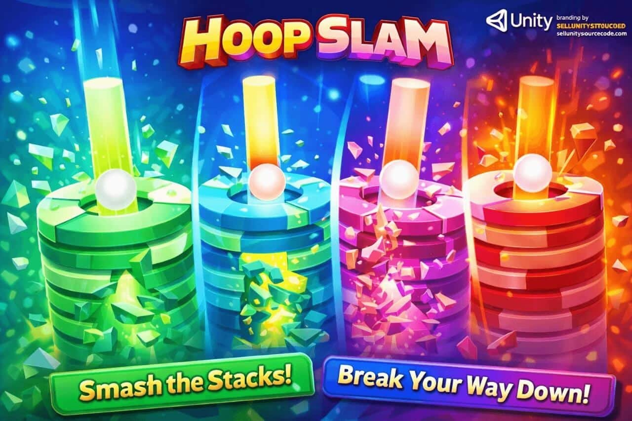Hoop Slam: One-Tap Arcade Smash Game