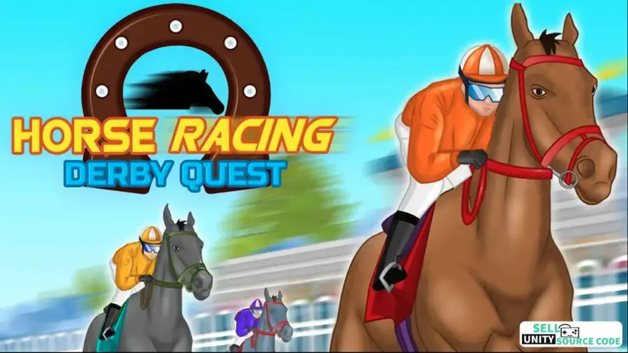 Horse Racing Derby Quest : Jockey Race Championshi SellUnitySourceCode  screenshot 4
