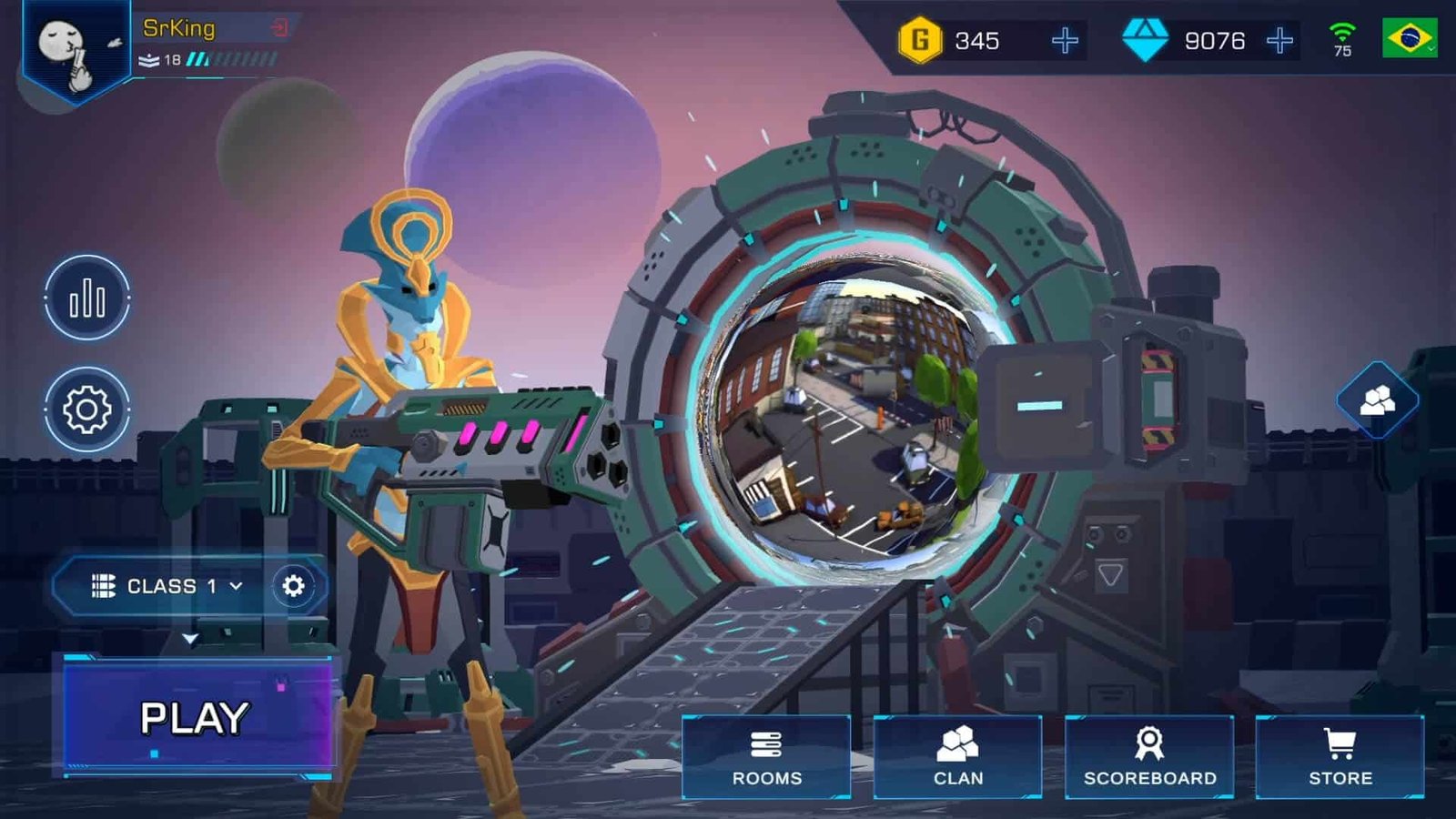 Human vs Alien – Complete Multiplayer Action Unity Game Source Code screenshot 3