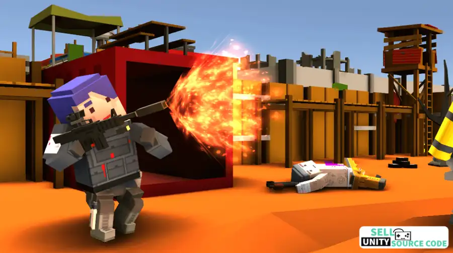 Human vs Alien – Complete Multiplayer Shooter Game SellUnitySourceCode screenshot 4