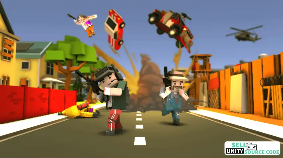 Human vs Alien – Complete Multiplayer Shooter Game SellUnitySourceCode screenshot 5