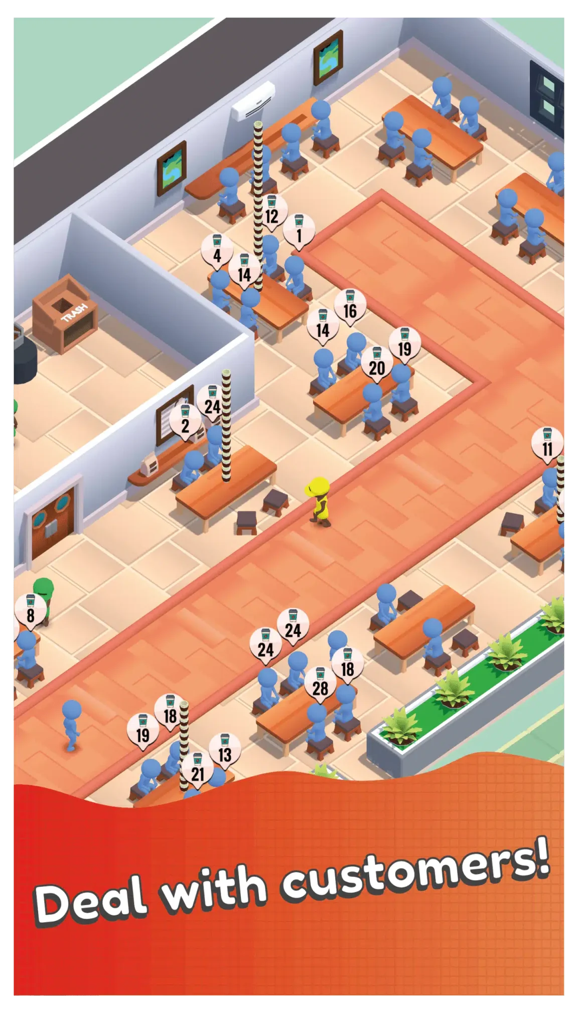 Idle Coffee Shop Tycoon Unity Source Code (Mobile Ready) screenshot 4