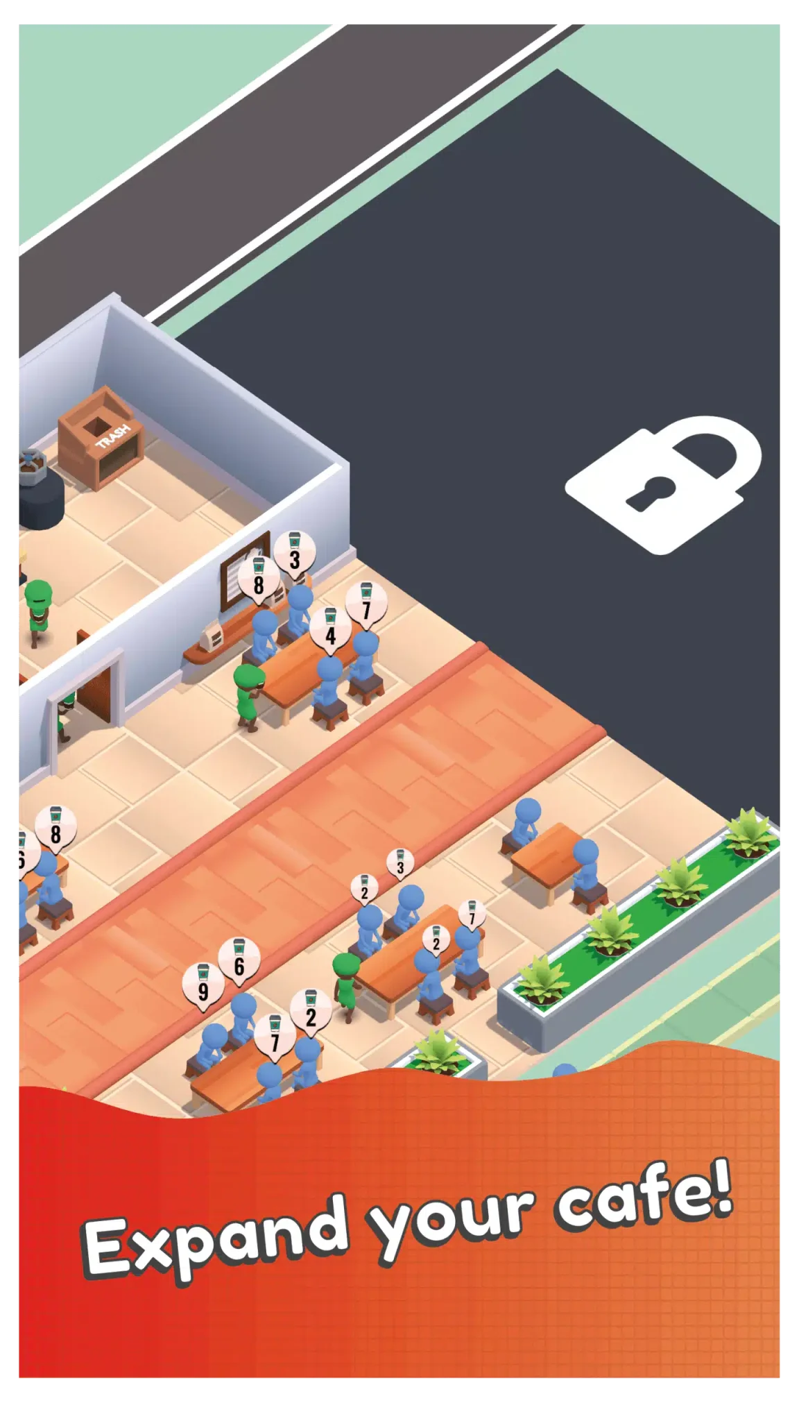 Idle Coffee Shop Tycoon Unity Source Code (Mobile Ready) screenshot 5