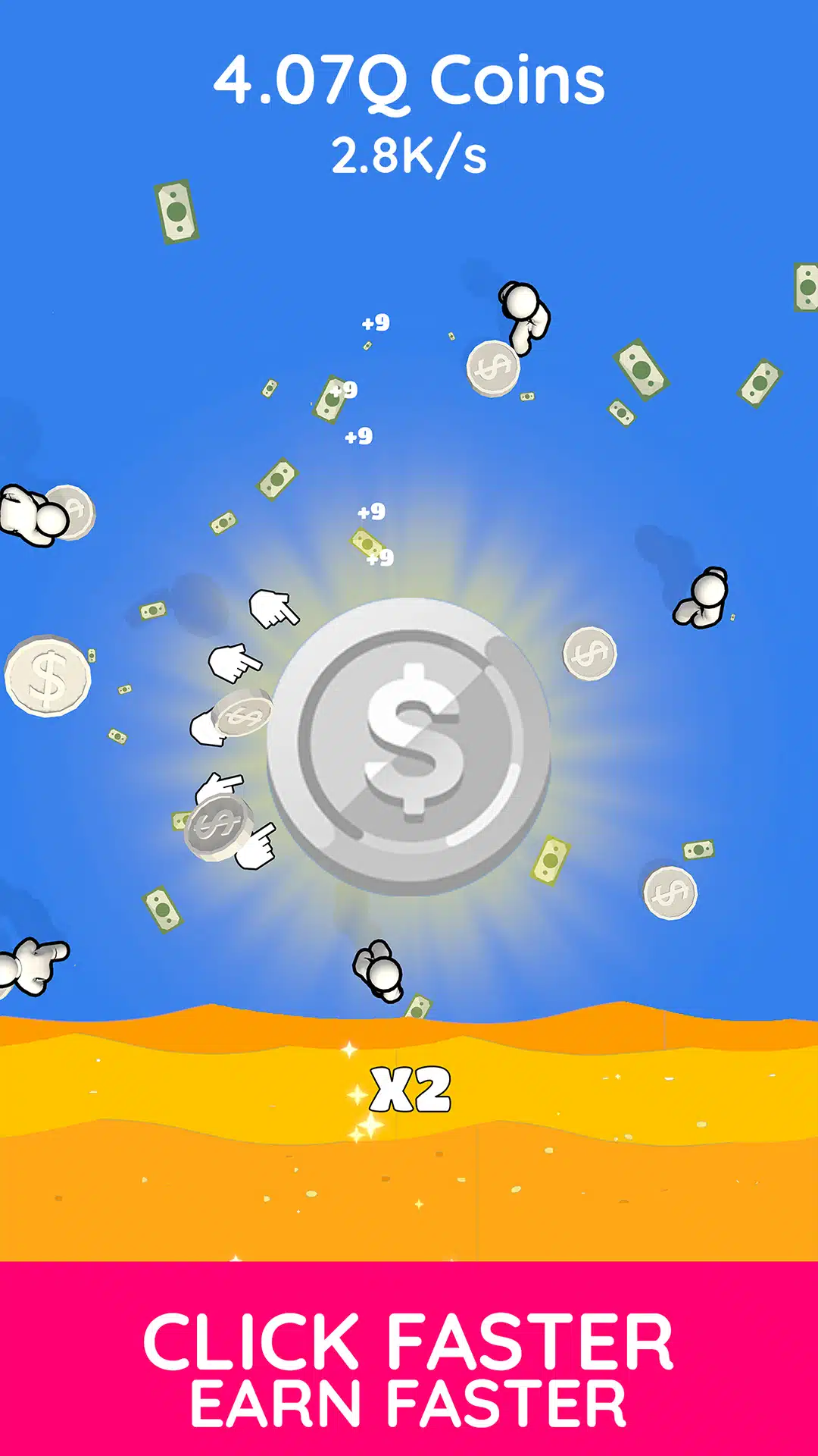 Idle Coins Clicker Unity Source code screenshot 4