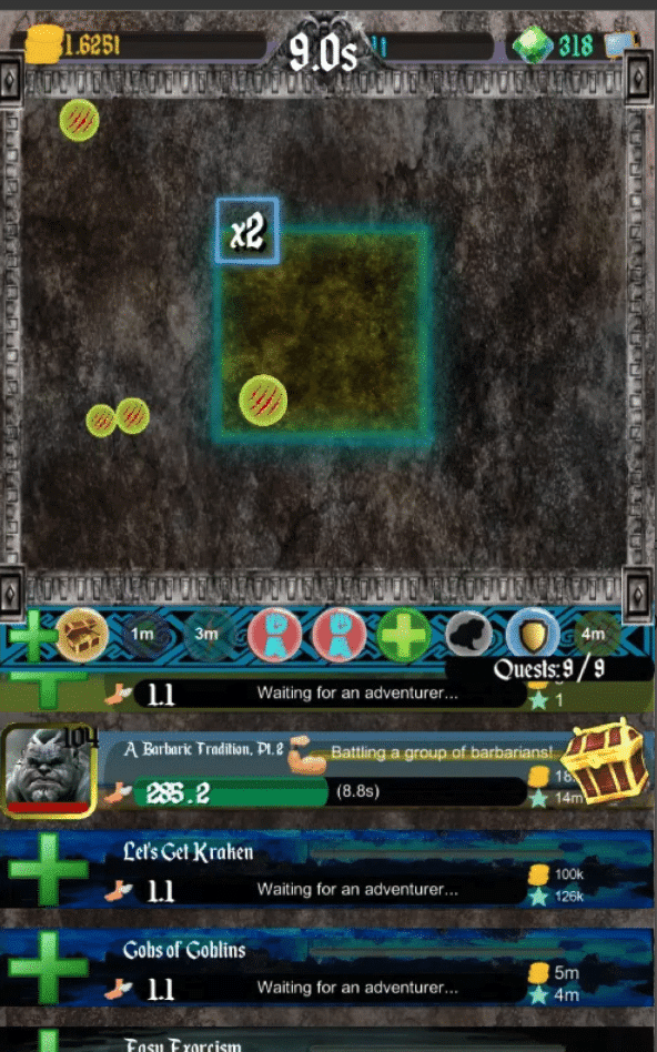 Idle Combat: Incremental RPG Unity Source Code – Guild & Village Builder screenshot 4