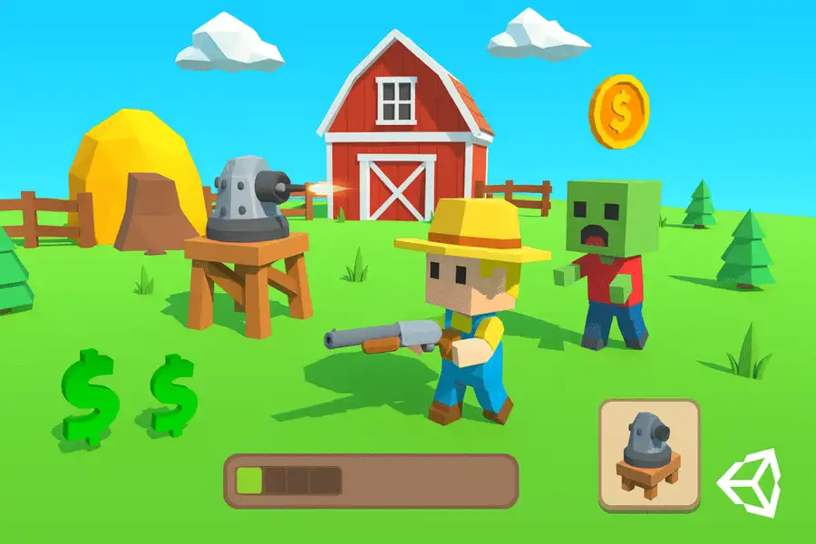 Idle Farm Defense Mobile Game