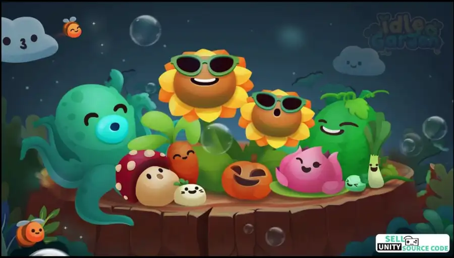 Idle Garden SellUnitySourceCode