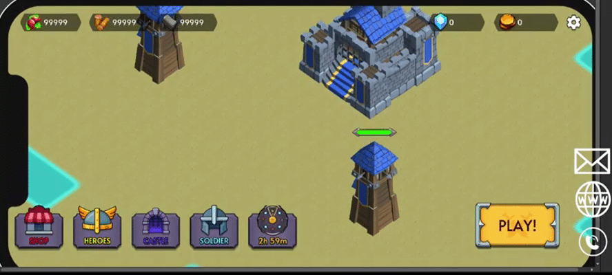 Idle Kingdom Defence Template for Unity screenshot 2