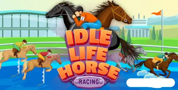 Idle Life Tycoon : Horse Racing SellUnitySourceCode 