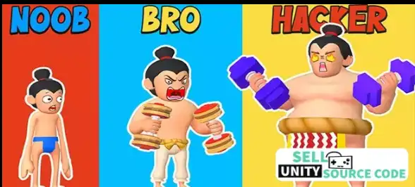 Idle Lifting: Sumo Wrestling SellUnitySourceCode