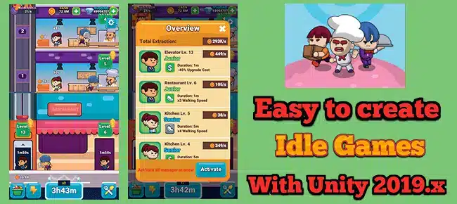 Idle Restaurant Game SellUnitySourceCode