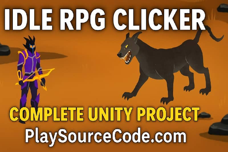 Idle RPG Clicker - Complete Unity Project