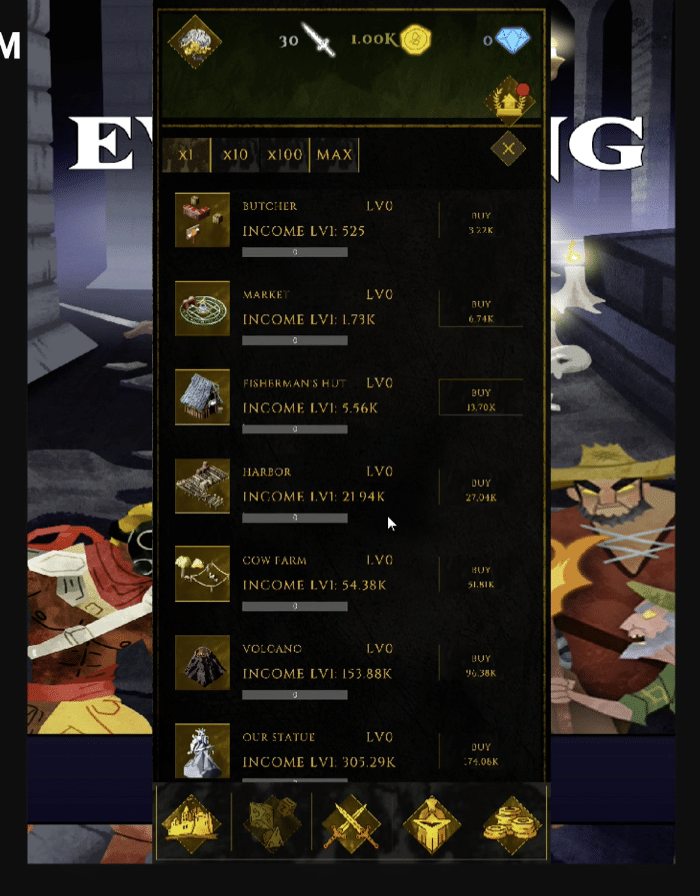 Idle RPG Clicker - Complete Unity Project screenshot 3