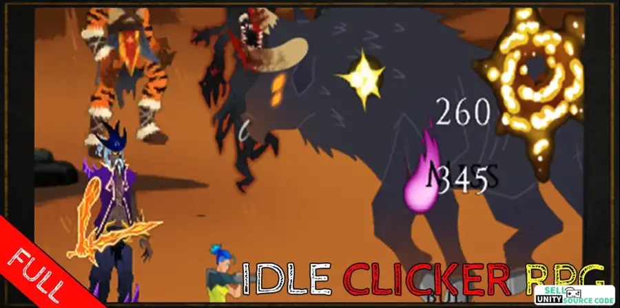   Idle RPG Clicker - SellUnitySourceCode