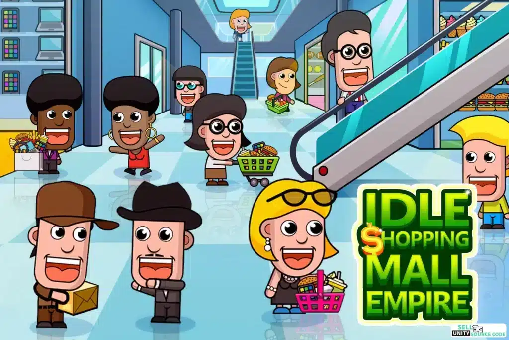 Idle Supermarket Empire Tycoon SellUnitySourceCode  screenshot 3