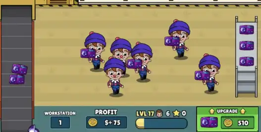 Idle Worker Tycoon – Complete Unity Project
