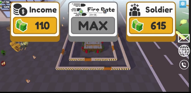 Idle Zombie Invasion  in Unity screenshot 3