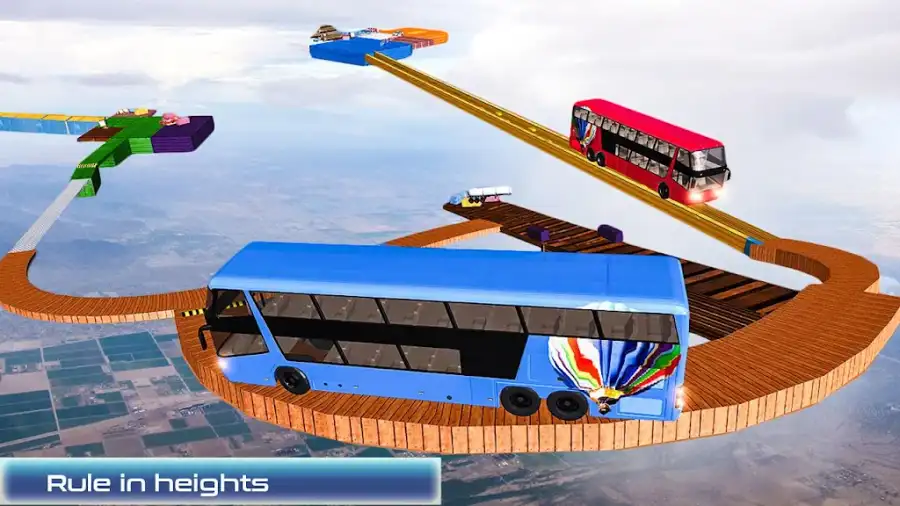 Impossible Bus Tracks Driving Simulator -Bus Games SellUnitySourceCode screenshot 2