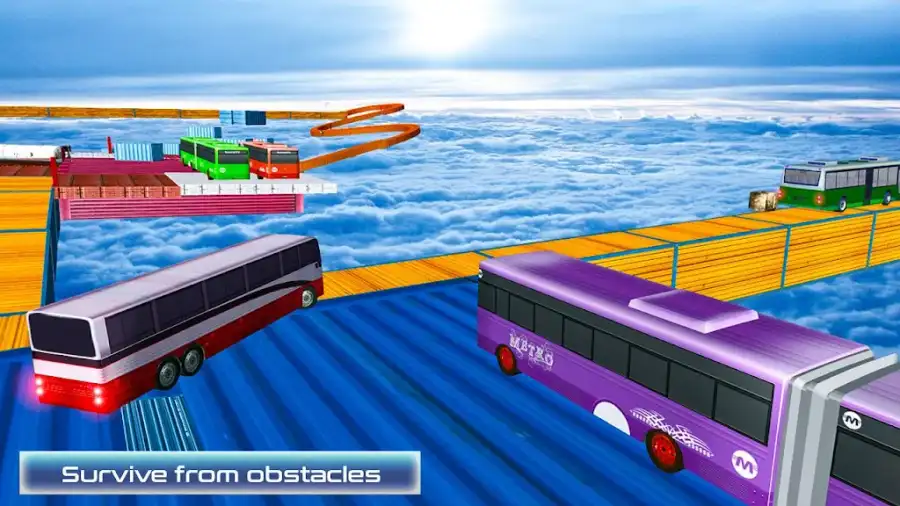 Impossible Bus Tracks Driving Simulator -Bus Games SellUnitySourceCode screenshot 3