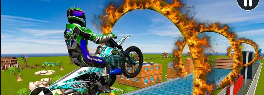 Impossible Stunts Bike Race: T SellUnitySourceCode  screenshot 3