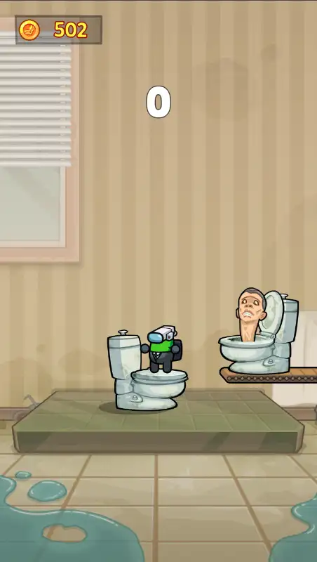 Imposter Jump: Toilet Monster – Unity Source Code | Hyper-Casual Trending Game screenshot 3