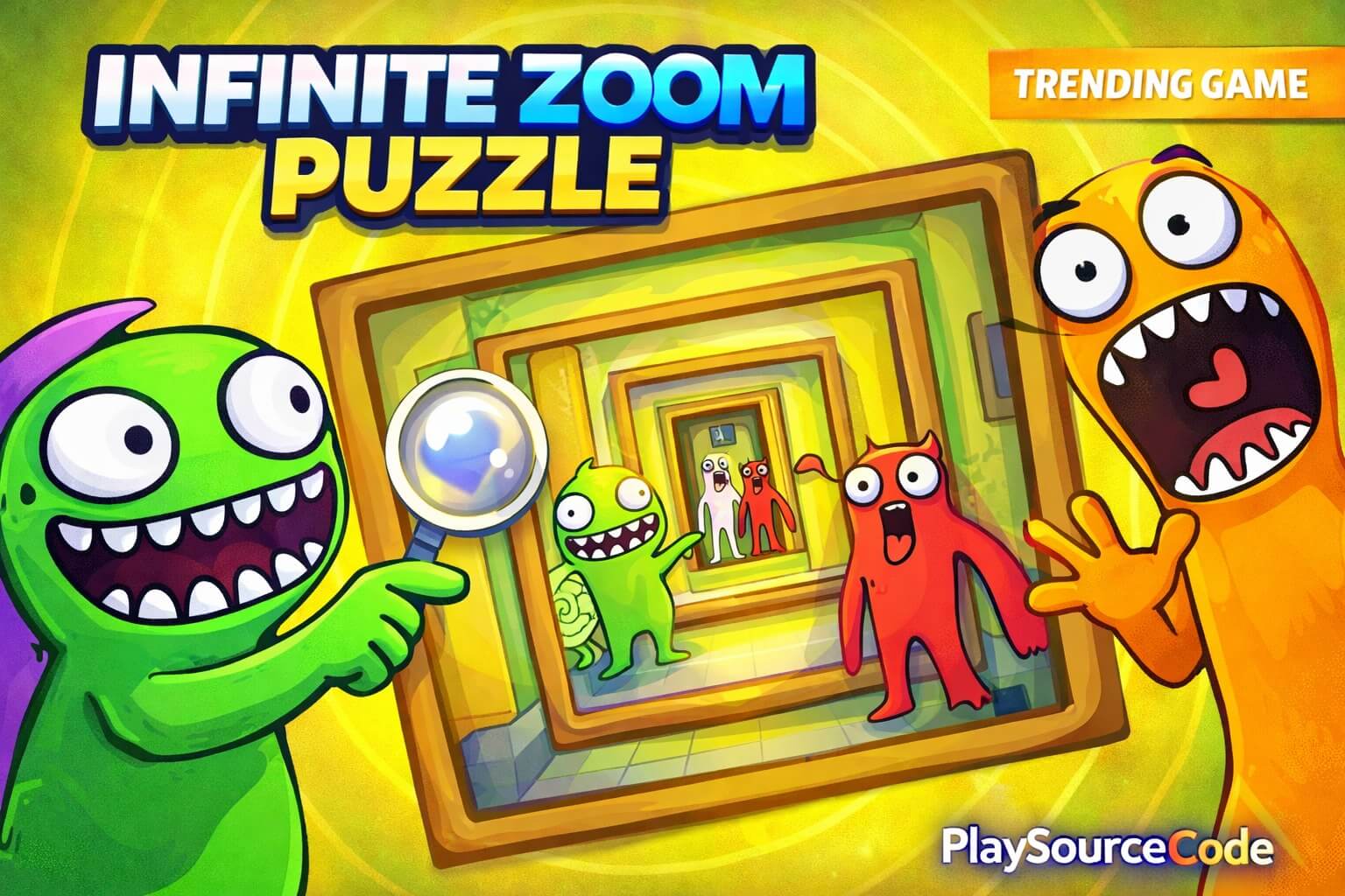 Infinite Zoom Art Puzzle Unity Game